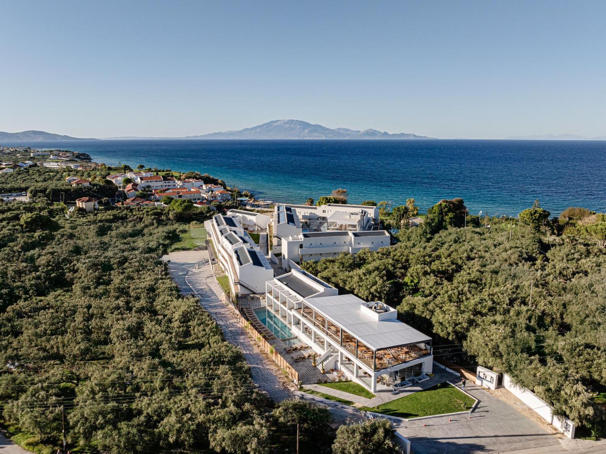 Magique Bleu Suites Tragaki Exteriér fotografie